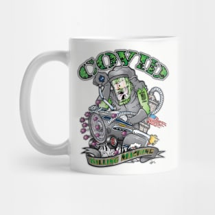 Green COVID killing Machine Mug